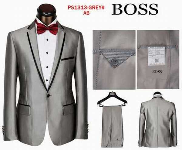 solde costume hugo boss